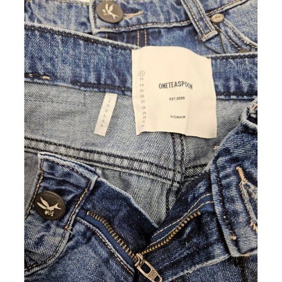 New One by One Teaspoon X Awesome Baggies Jeans Womens 22 Regular Low Waist - Picture 6 of 6